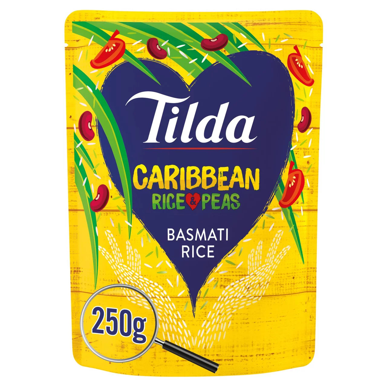 Tilda Caribbean Rice and Peas Basmati 250g