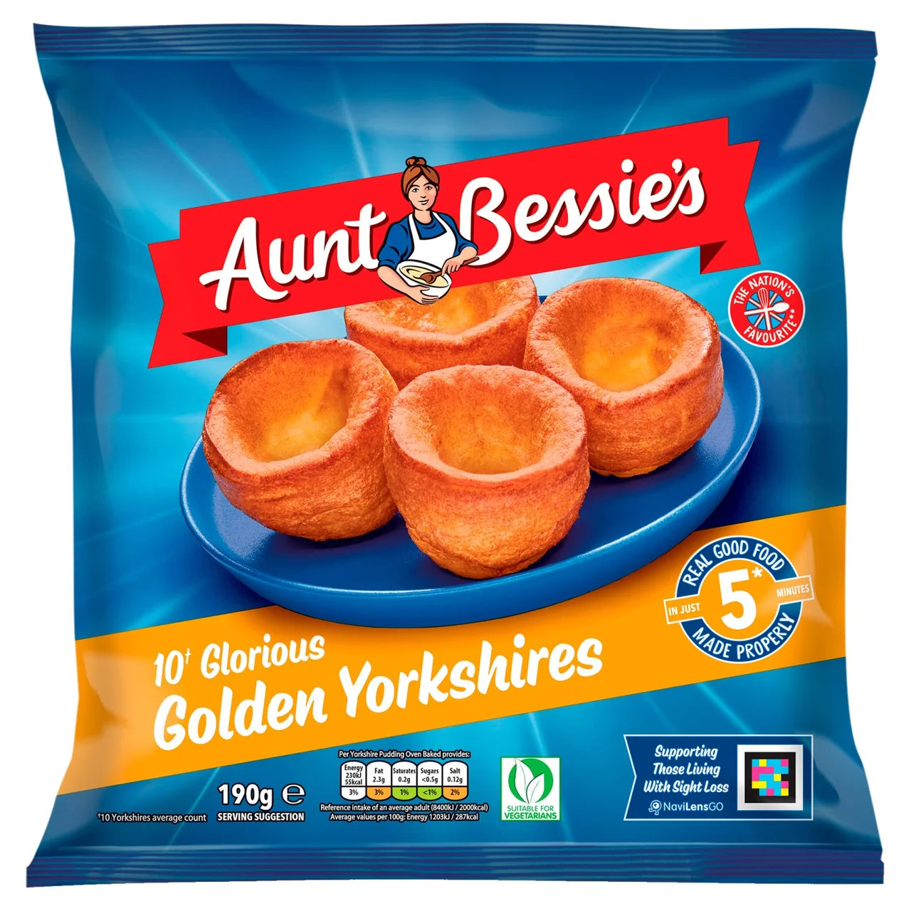 Aunt Bessie's 10 Glorious Golden Yorkshires