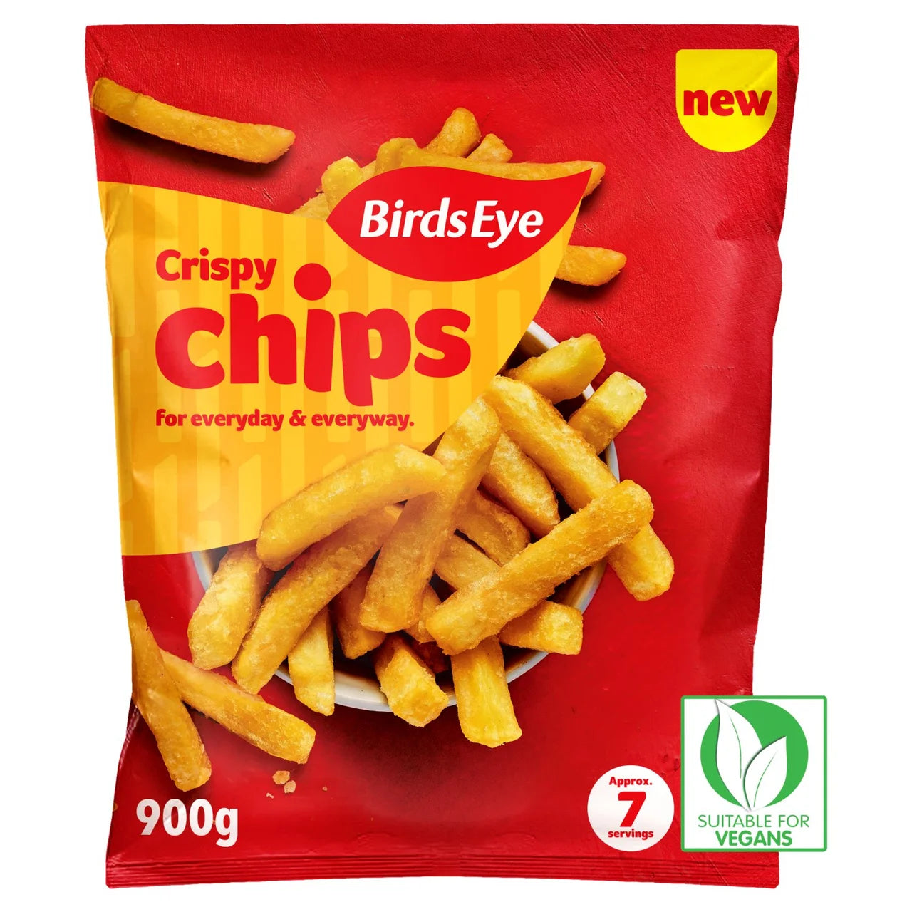 Birds Eye Crispy Chips 900g