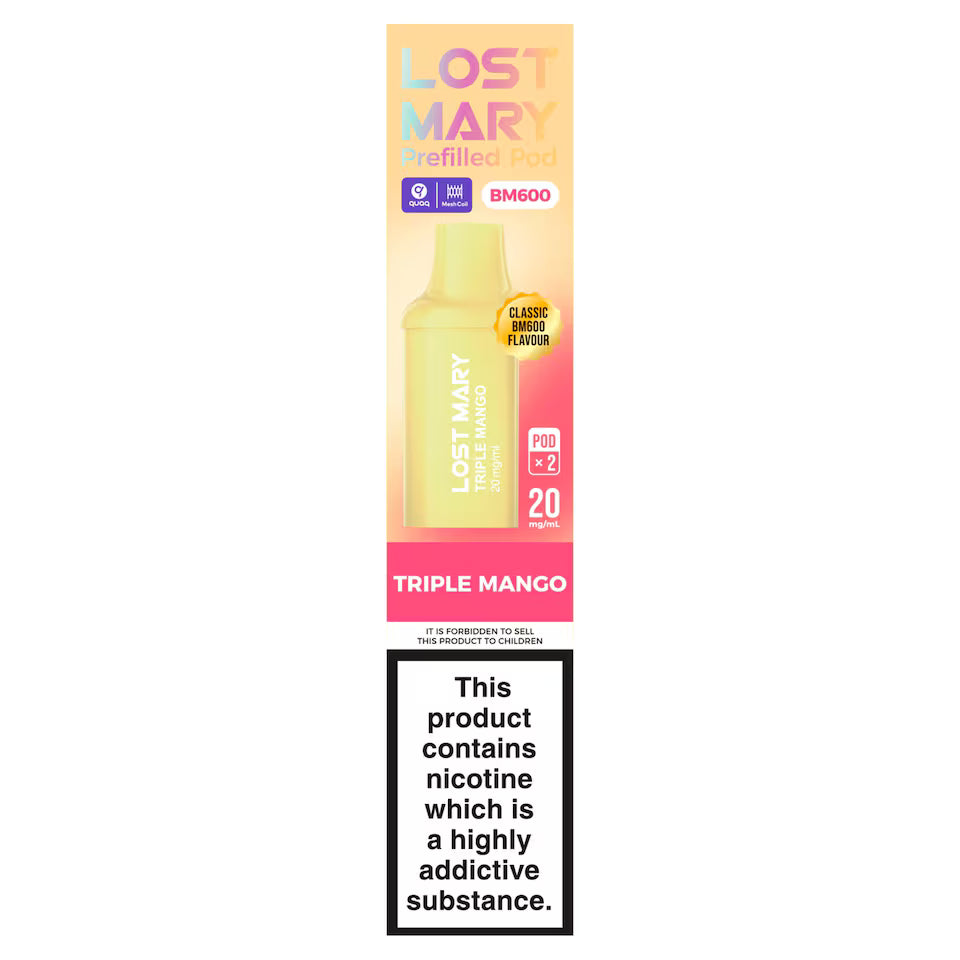 Lost Mary BM600 Refill Pod Triple Mango