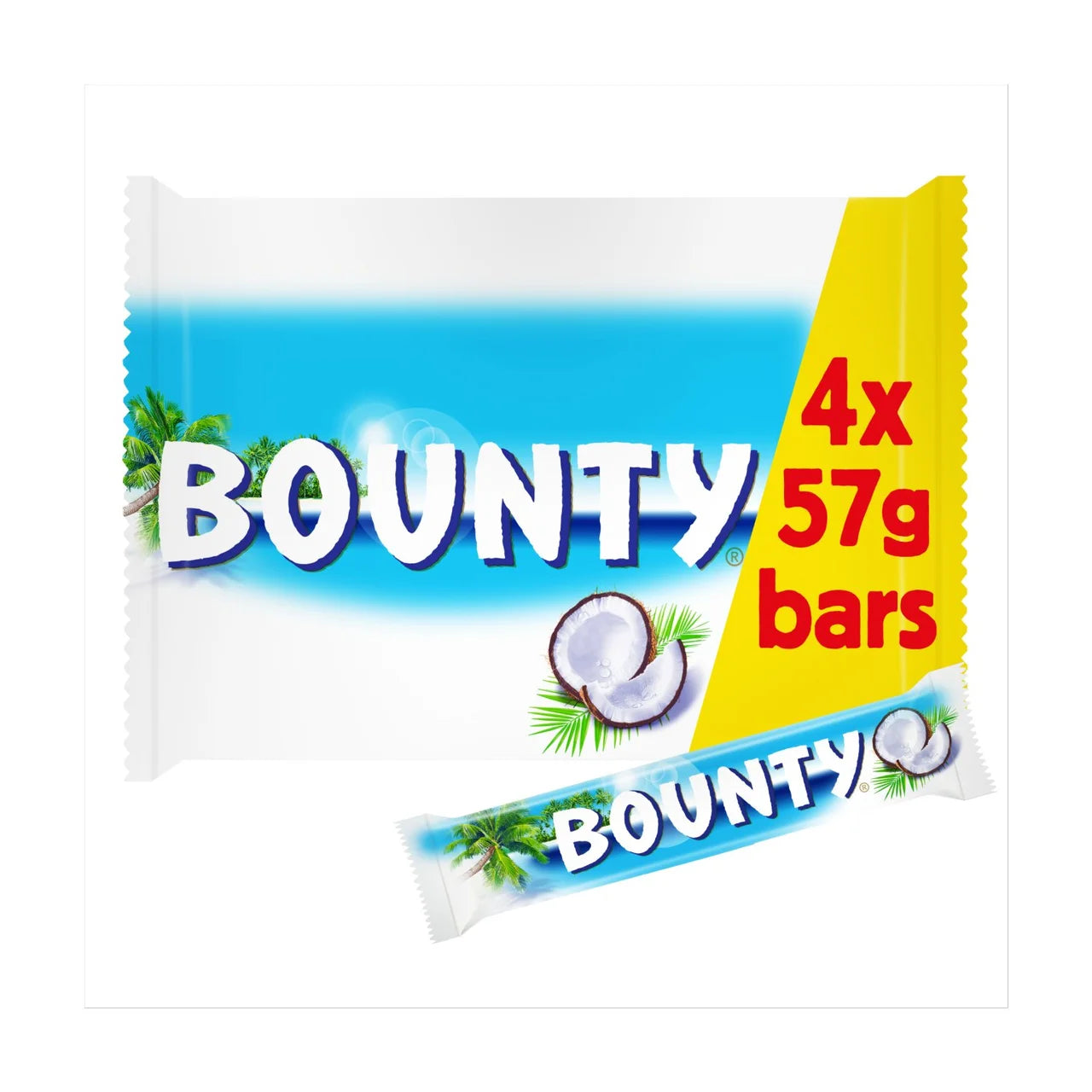 Bounty Coconut Milk Chocolate 4 Pack