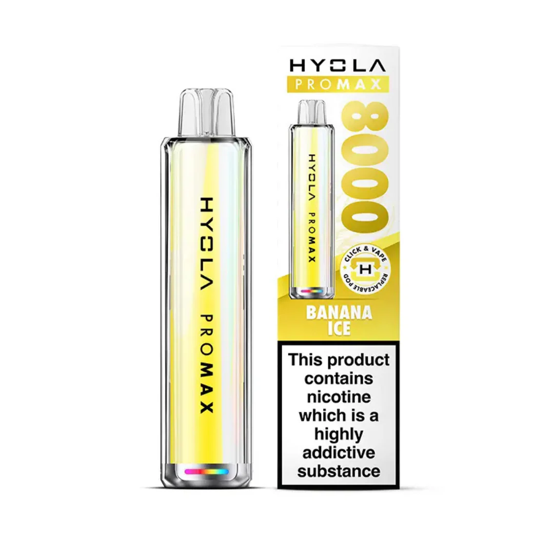 Hyola Pro Max 8K Prefilled Pod Kit Banana Ice