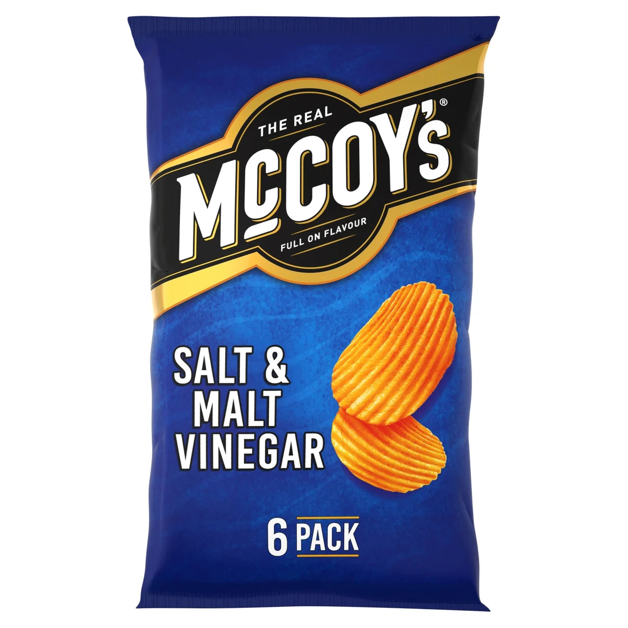 McCoys Salt & Malt Vinegar 6 Pack