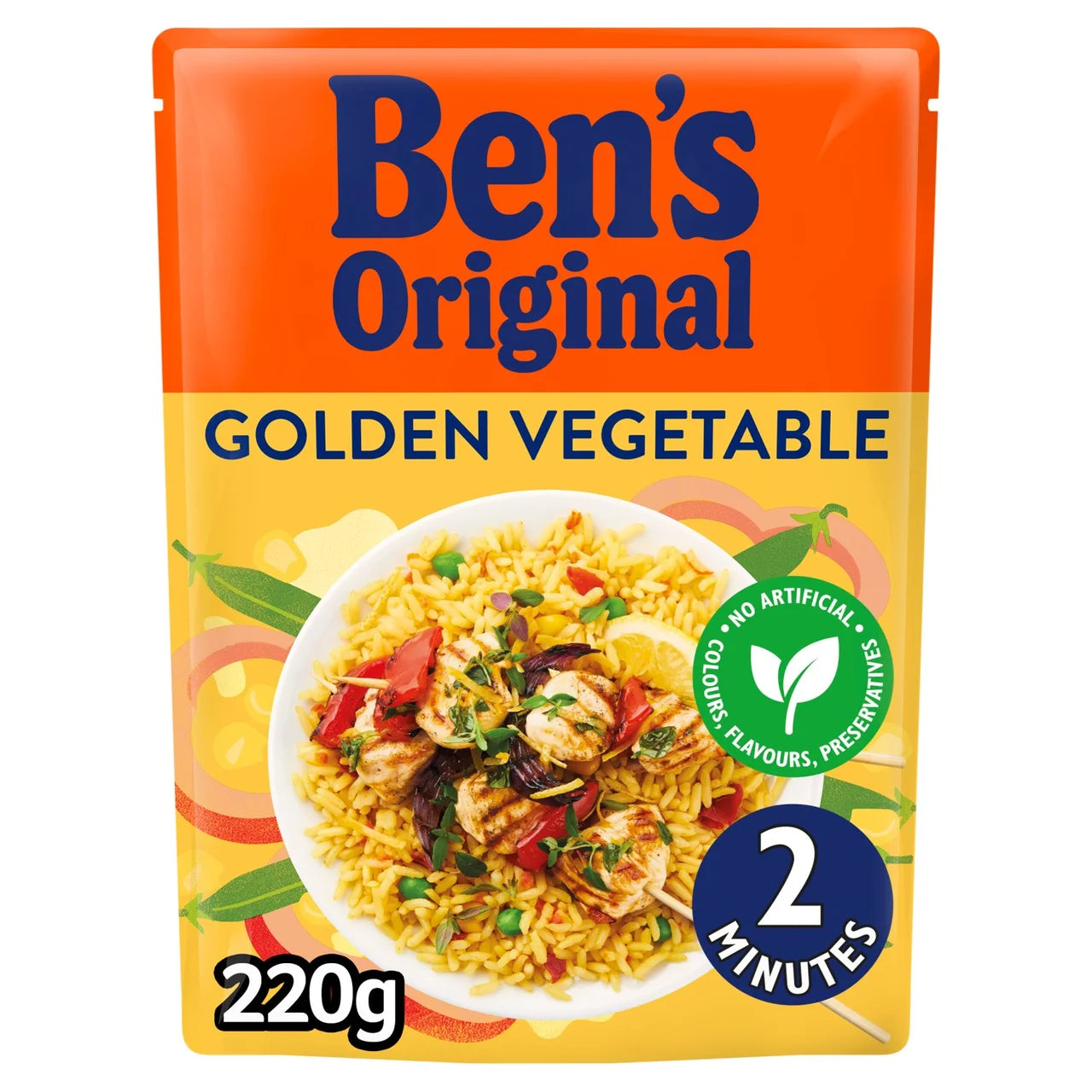 Bens Original Golden Vegetable Rice