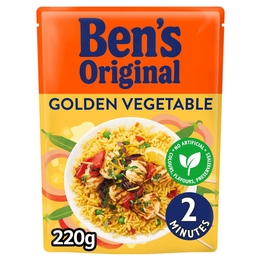 Bens Original Golden Vegetable Rice