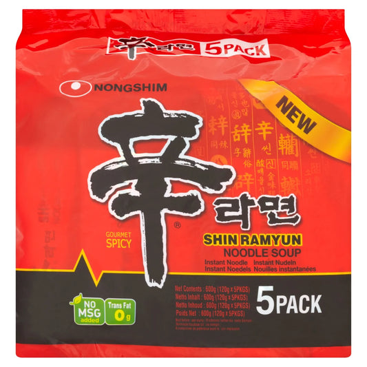 Shin Ramyun 5 Pack