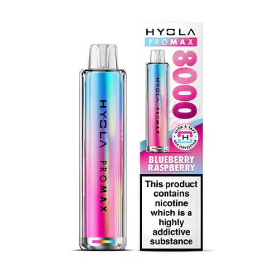 Hyola Pro Max 8K Prefilled Pod Kit Blueberry Raspberry