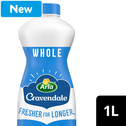 Cravendale Filtered Fresh Whole Milk 1L