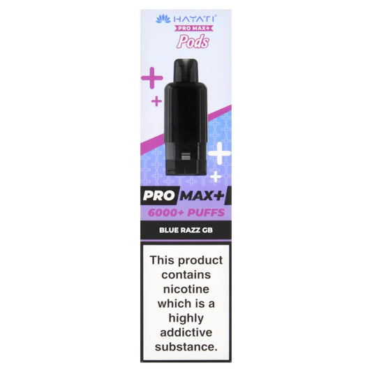 Hayati Pro Max Blue Razz GB Pods