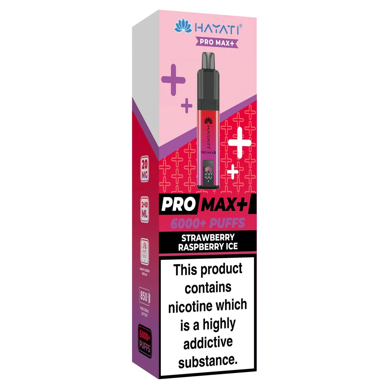 Hayati Pro Max Strawberry Raspberry Ice