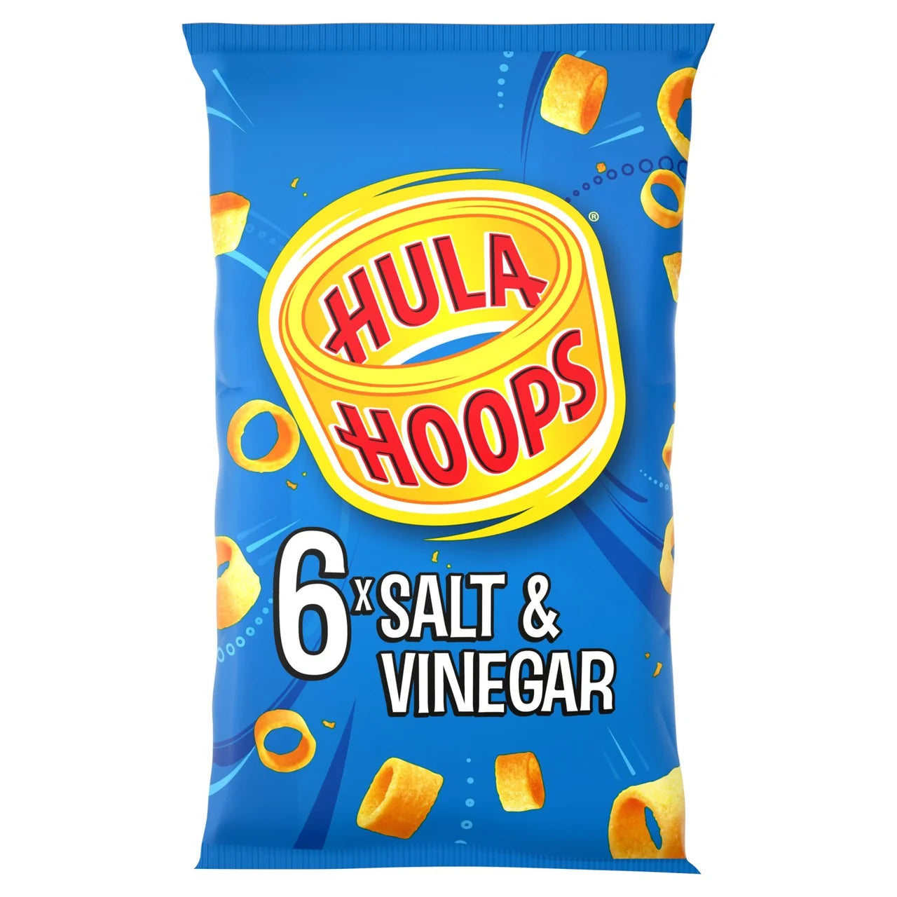 Hula Hoops Salt & Vinegar 6 Pack