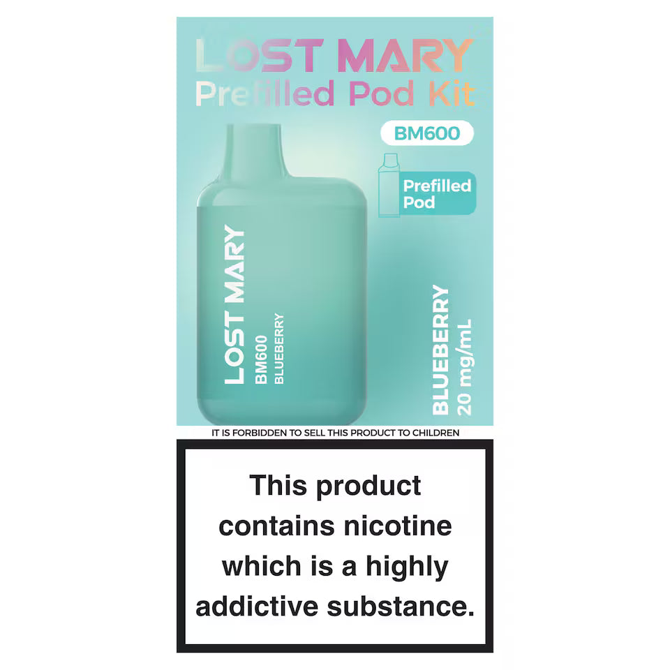 Lost Mary BM600 Prefilled Pod Kit Blueberry