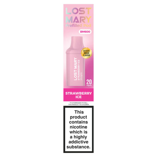 Lost Mary BM600 Refill Pod Strawberry Ice