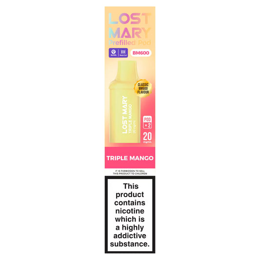 Lost Mary BM600 Refill Pod Triple Mango