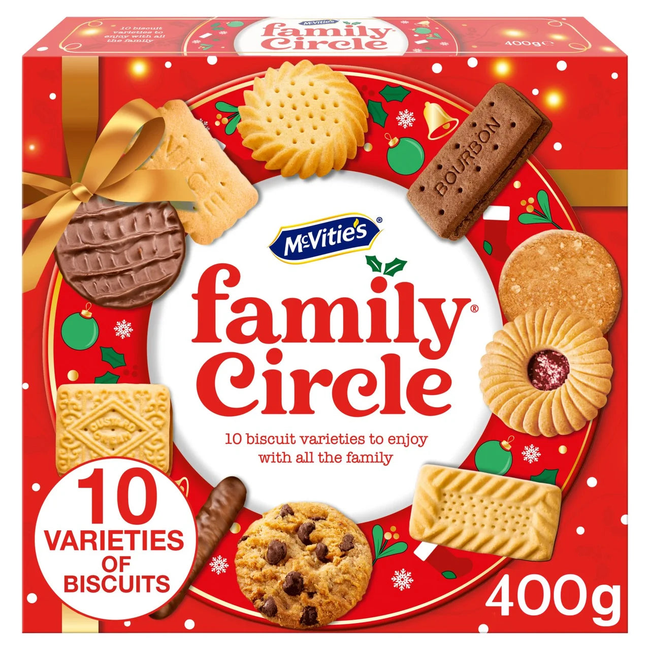 McVitie's Family Circle Biscuit Selection 400g