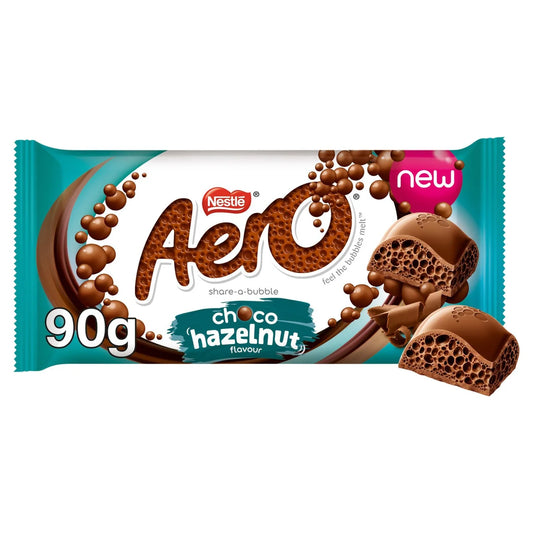 Aero Hazelnut Chocolate Bar