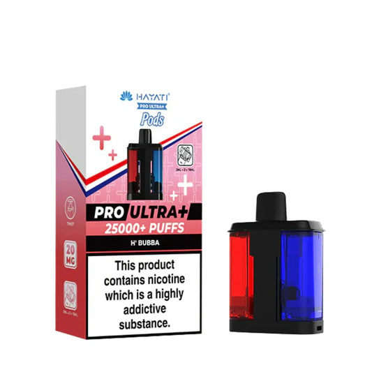 Hayati Pro Ultra Plus 25K H'Bubba Refill Pods