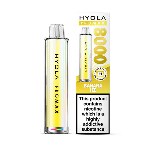 Hyola Pro Max 8K Prefilled Pod Kit Banana Ice