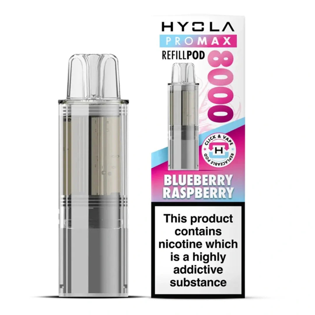 Hyola Pro Max 8K Blueberry Raspberry Refill Pod