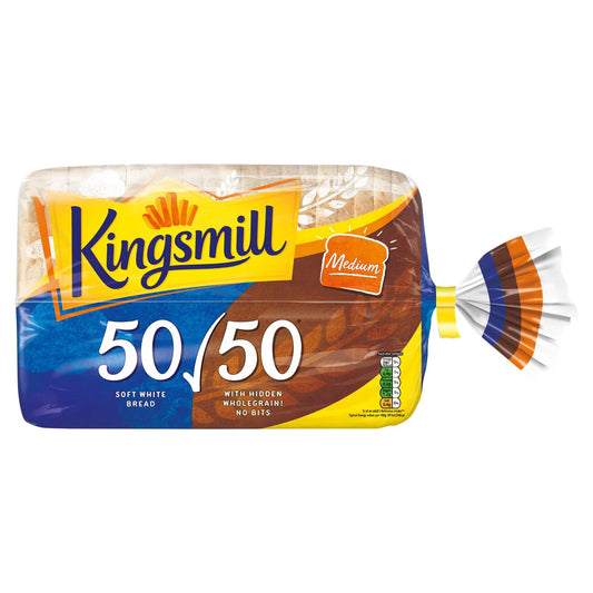 Kingsmill 50/50 Medium 800g