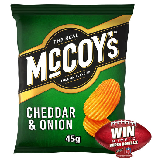 McCoys Cheddar & Onion