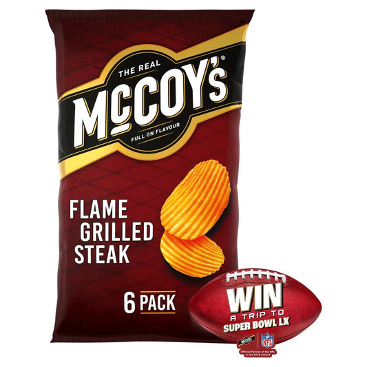 McCoys Flame Grilled Steak 6 Pack