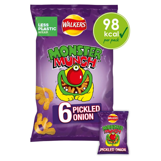 Monster Munch Pickled Onion 6 Pack