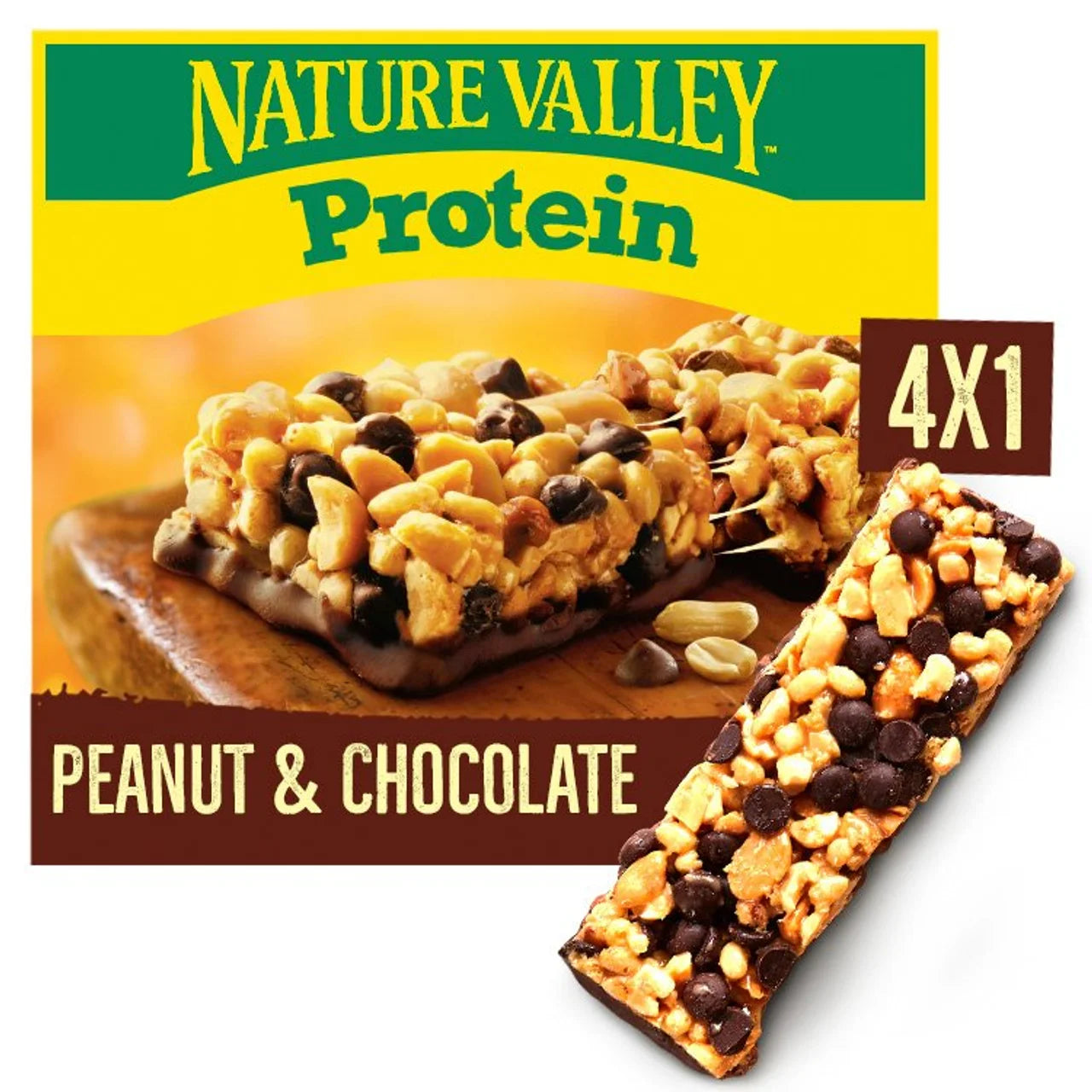 Nature Valley Protein Peanut & Chocolate 4 Bars