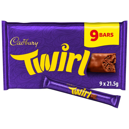 Cadbury Twirl 9 Bars