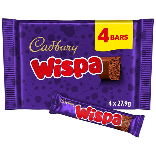 Cadbury Wispa 4 Pack